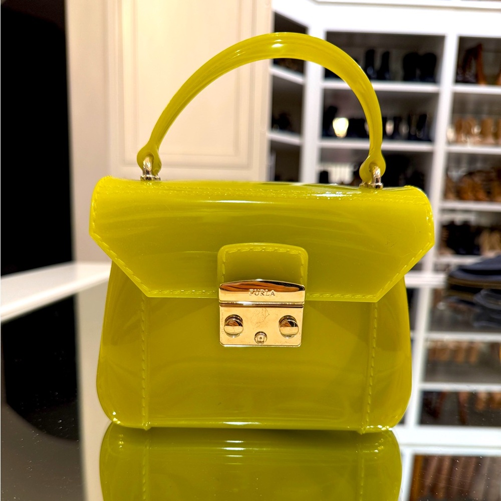 Furla mini jelly handbag